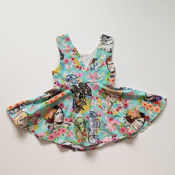 AG Threads Star Wars V Back Peplum Top PLAY 4t - Picture 3 of 6